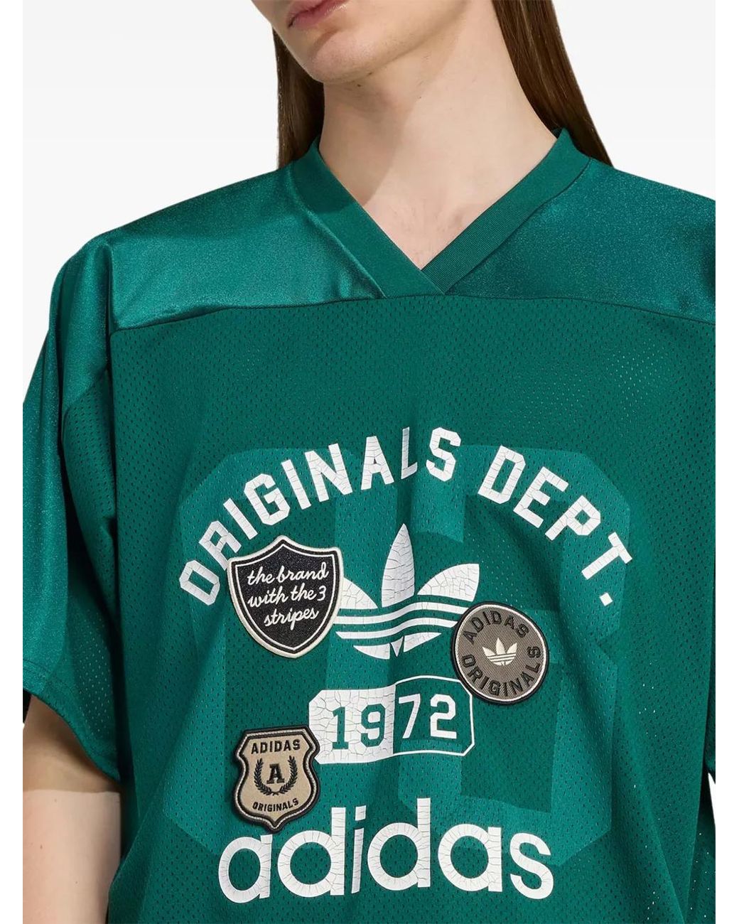 Adidas Green Adidas T-Shirt for men