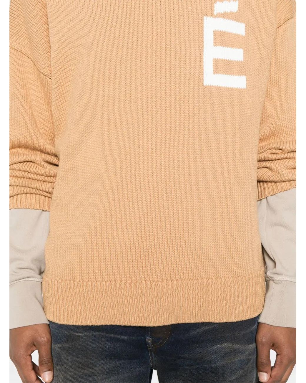 Etudes Studio Natural Round-Neck Cotton Sweater
