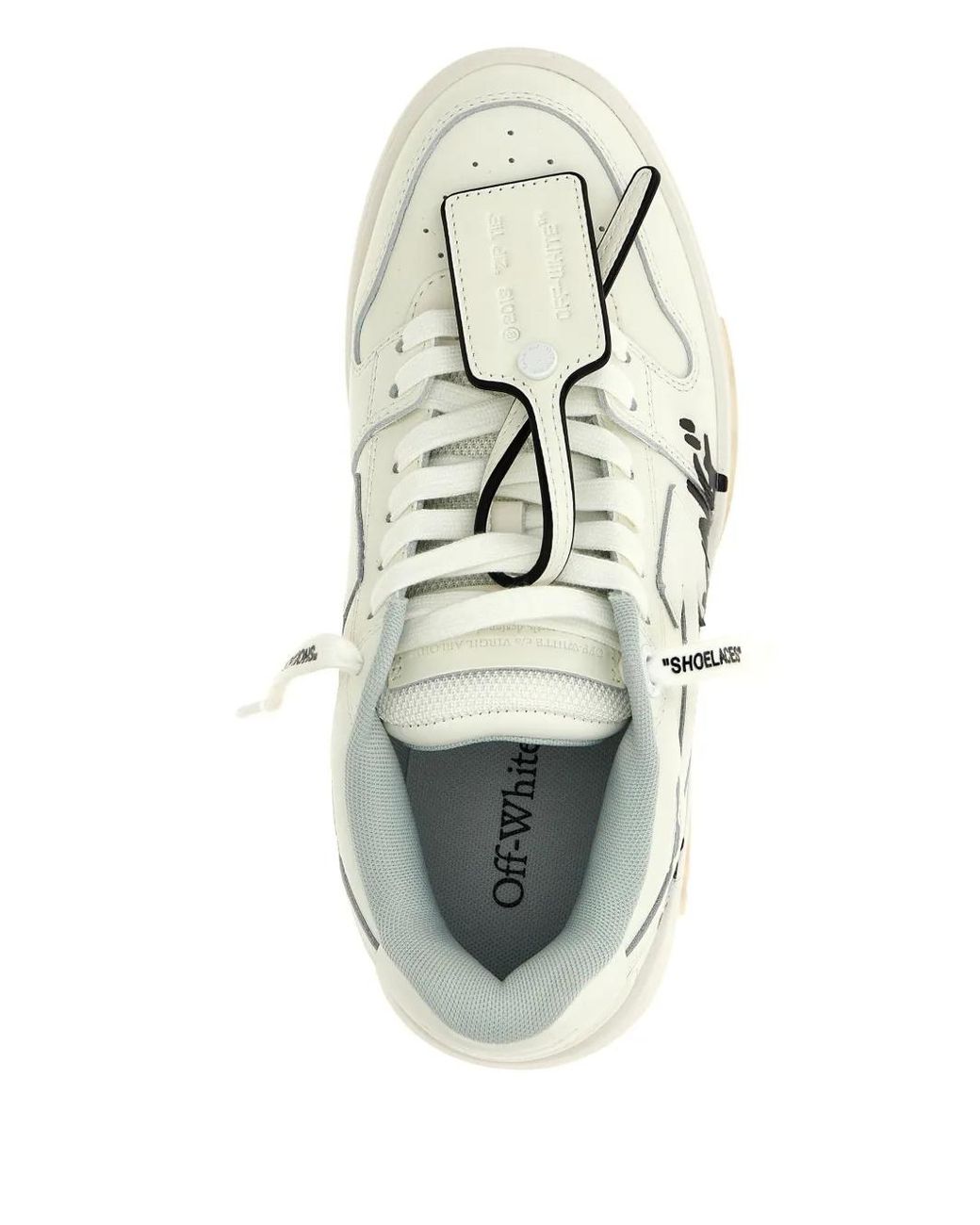 Off-White c/o Virgil Abloh Metallic Out Of Office Sneakers