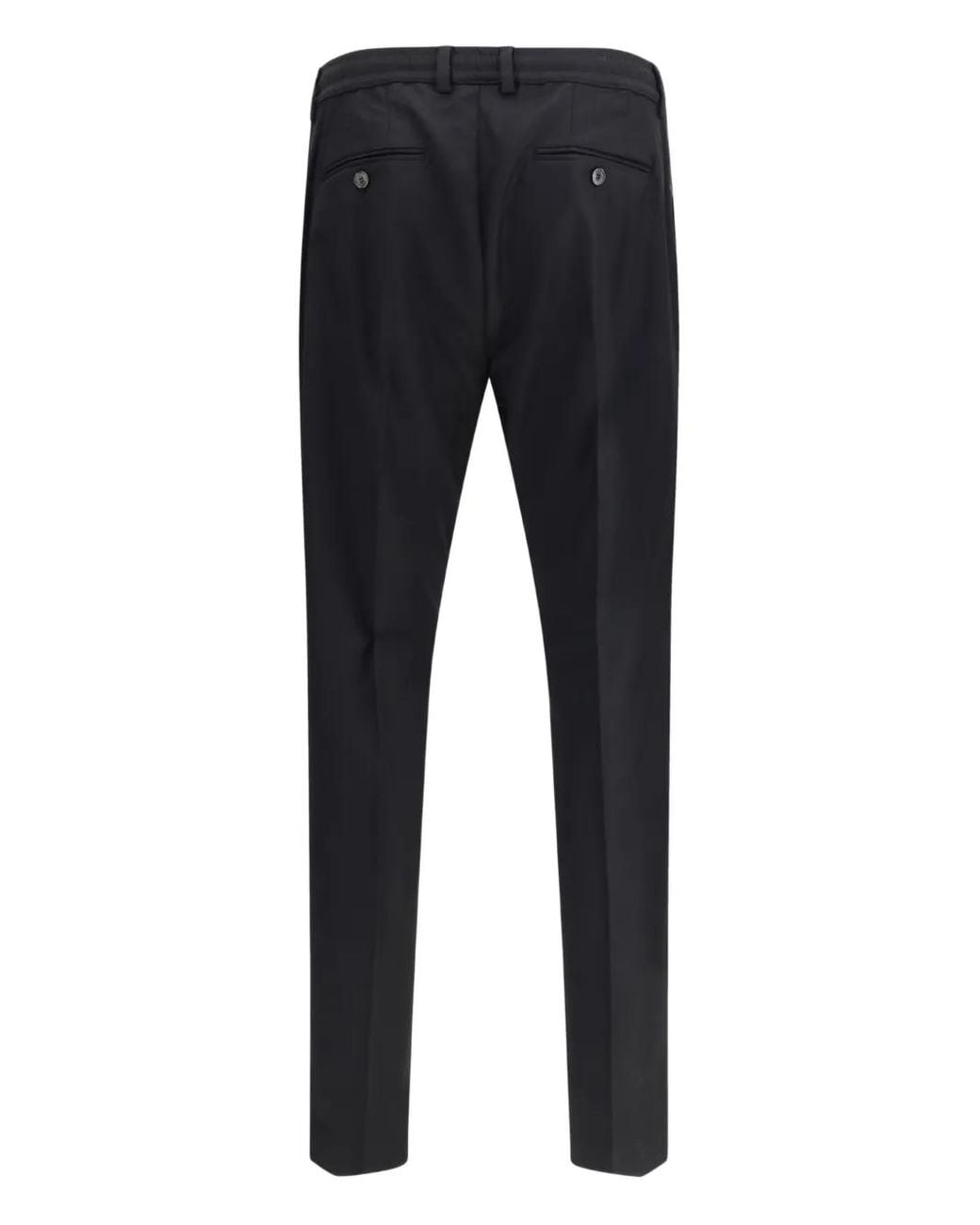 Cruna Blue Wool Trousers for men
