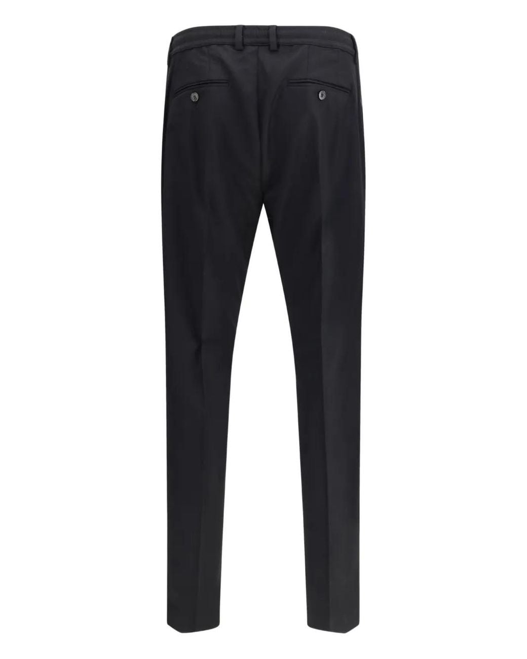 Cruna Blue Wool Trousers for men