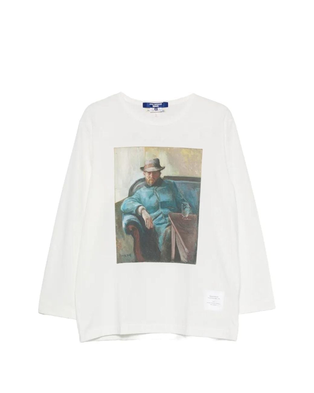 Junya Watanabe White Long-Sleeves T-Shirt for men