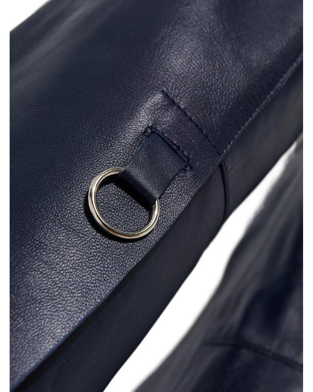 Aeron Blue Leather Trousers