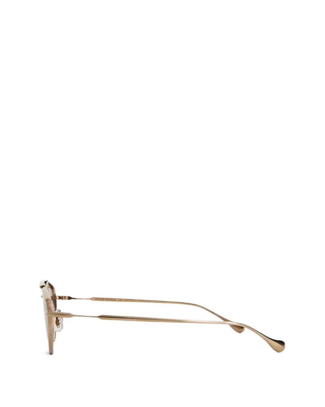 Jil Sander Blue Pilot-Frame Sunglasses