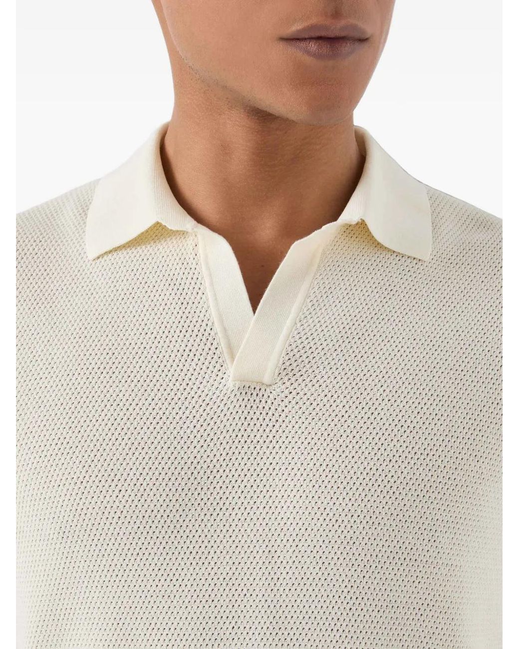 Mc2 Saint Barth White Sloan Polo for men