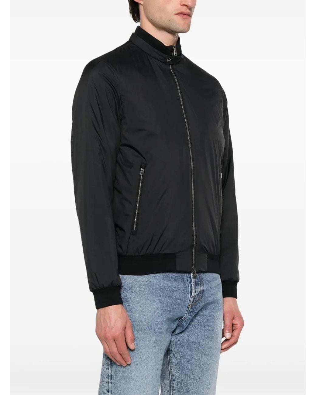 Herno Black Coats for men