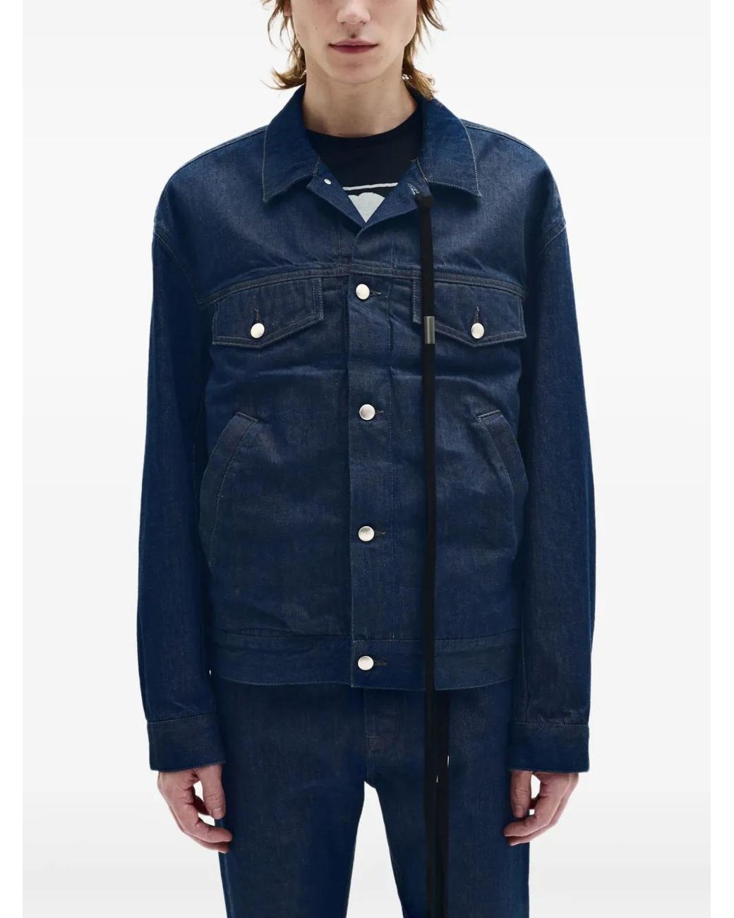 Ann Demeulemeester Patrick Denim Jacket in Blue for Men | Lyst
