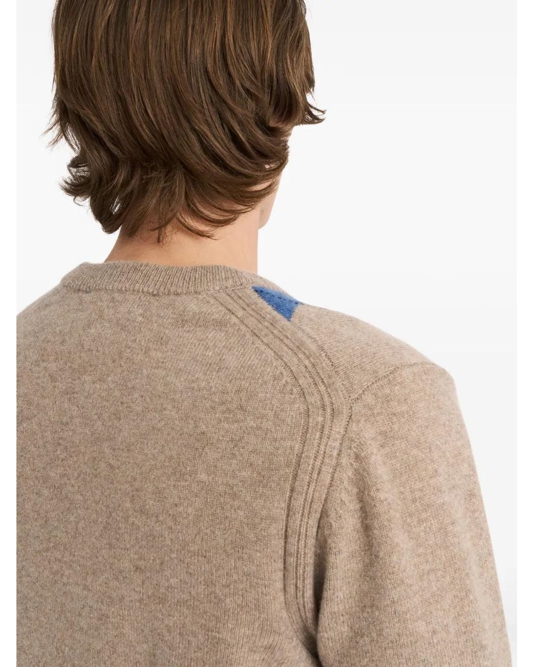 Pringle of Scotland Pullover mit Argyle-Muster in Natural für Herren