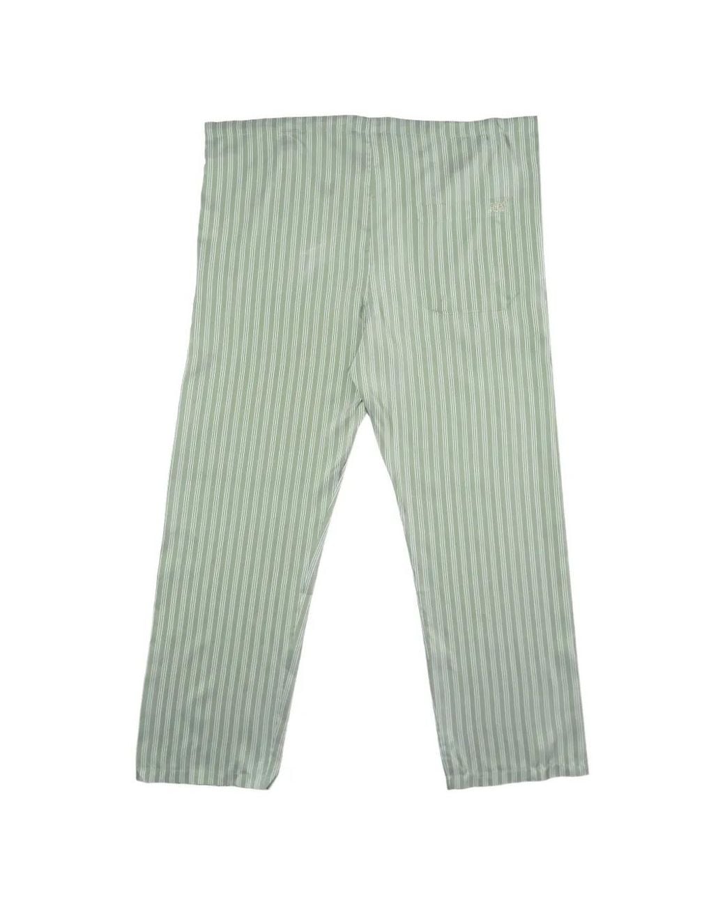 Bode Green Sylvan Stripe-Pyjamas