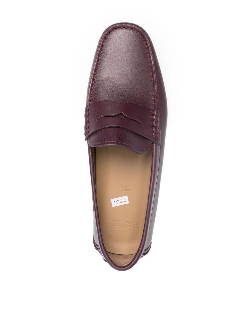 Bally Warno Leather Loafers for Men | Lyst