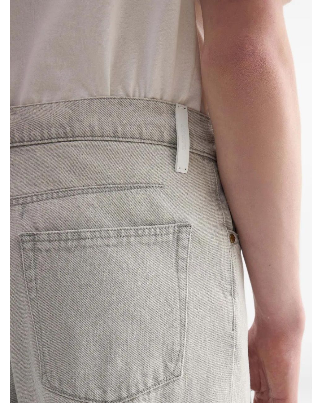 Jil Sander White Relaxed Jeans for men