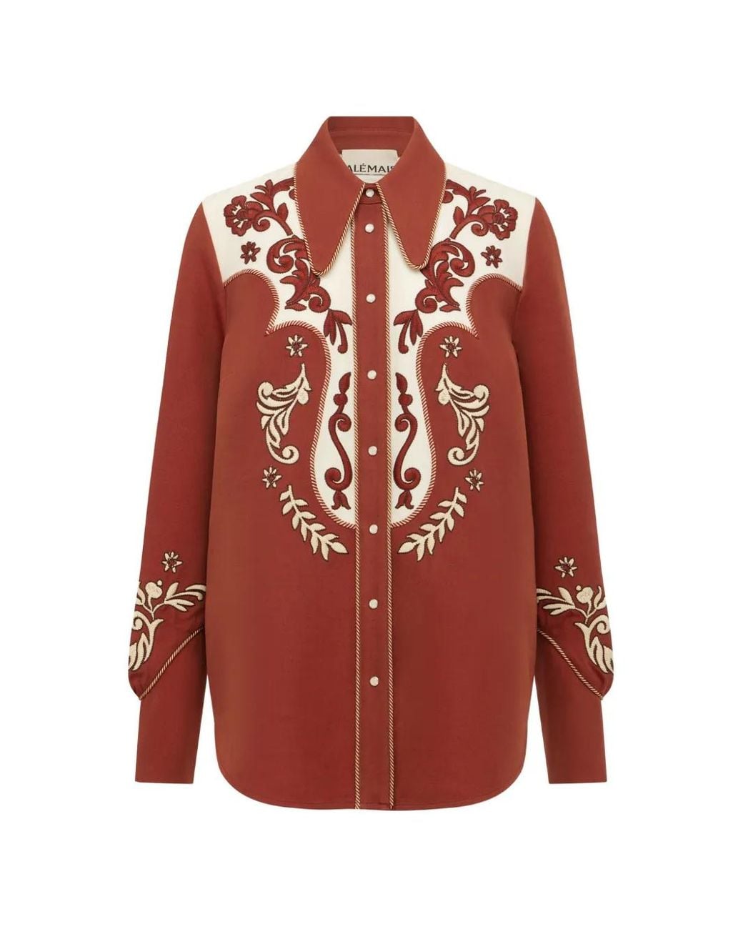 ALÉMAIS Duke Embroidered Shirt