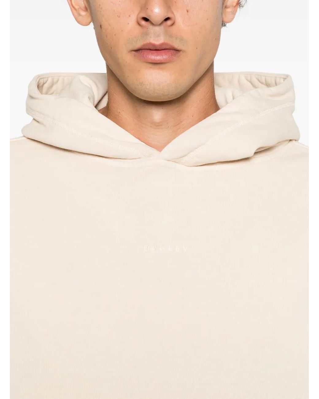 Oakley Natural Logo-Embroidered Hoodie for men
