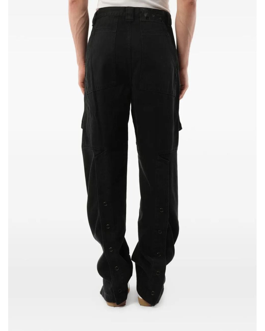 Off-White c/o Virgil Abloh Black Multiple-Pocket Jeans for men