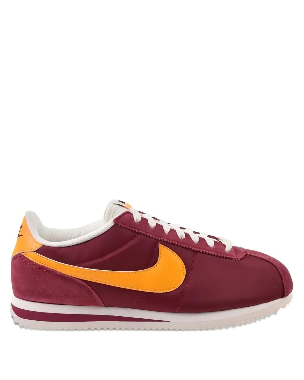 Nike Red Cortez Textile Sneakers for men