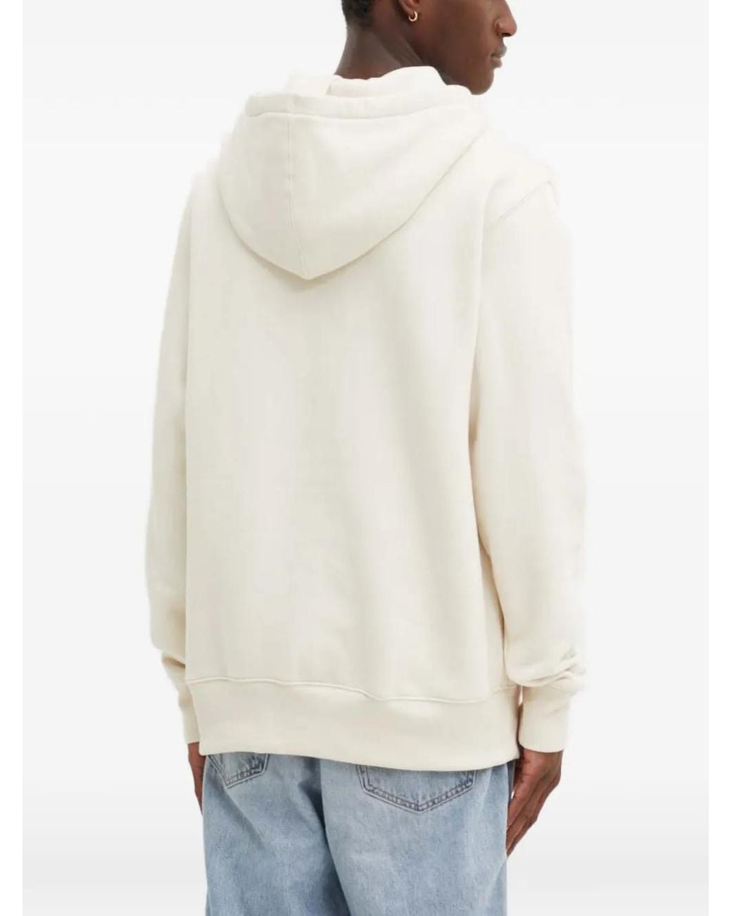 Dickies White Drawstring Hoodie for men