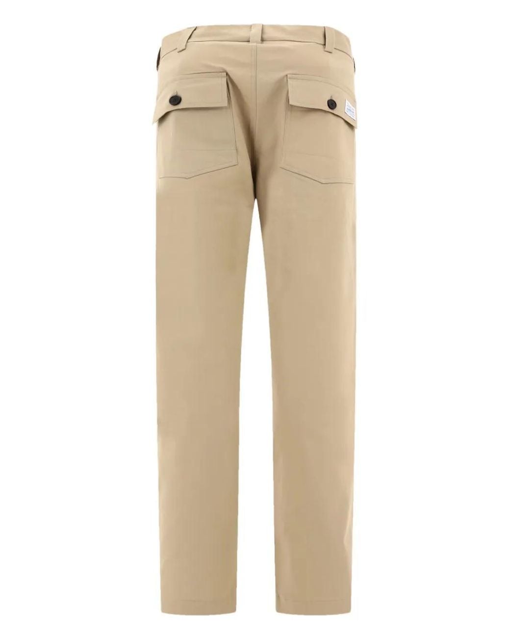 ANDBLUE Natural Patch-Pockets Trousers for men