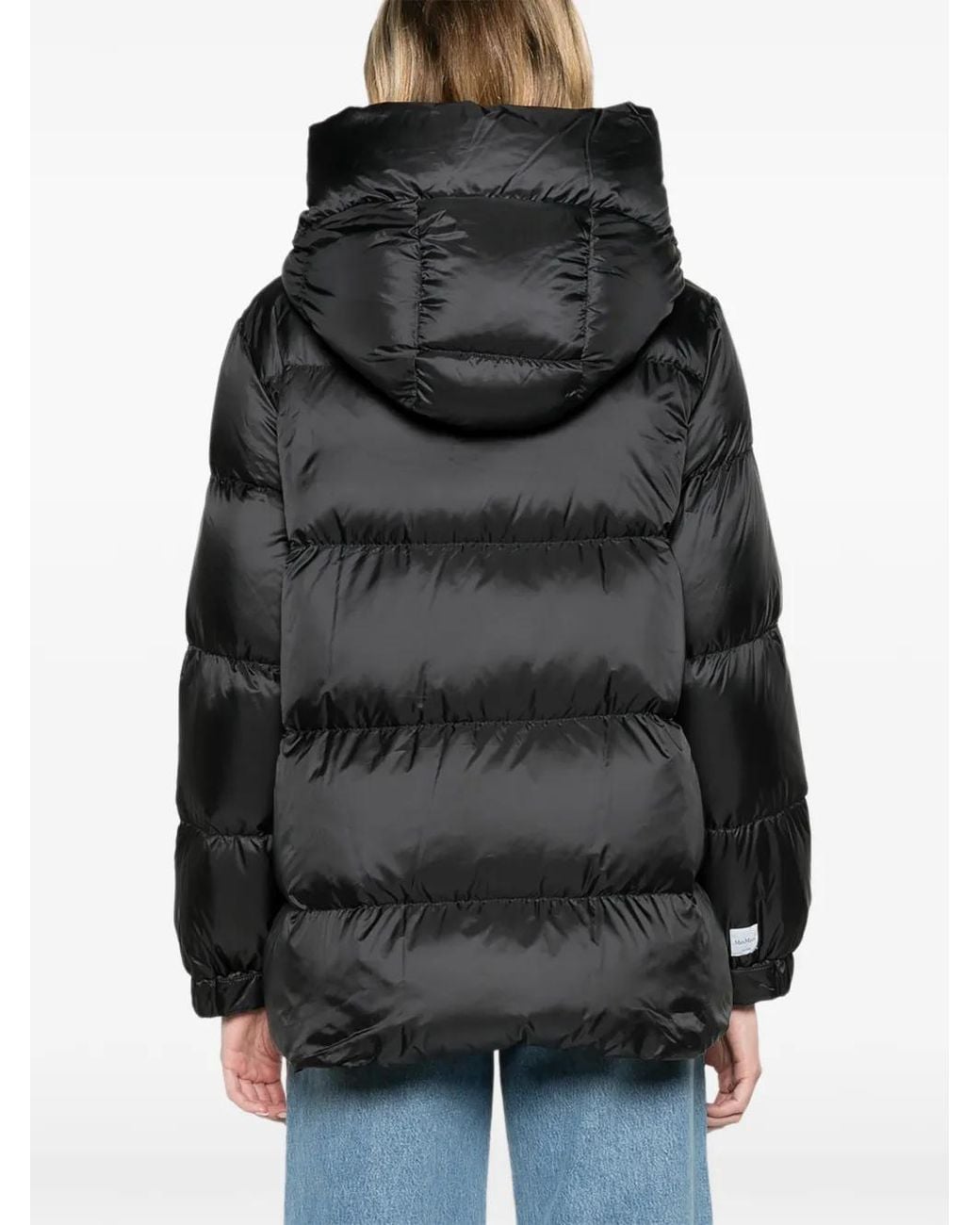 Max Mara Black Roomy Puffer Jacket