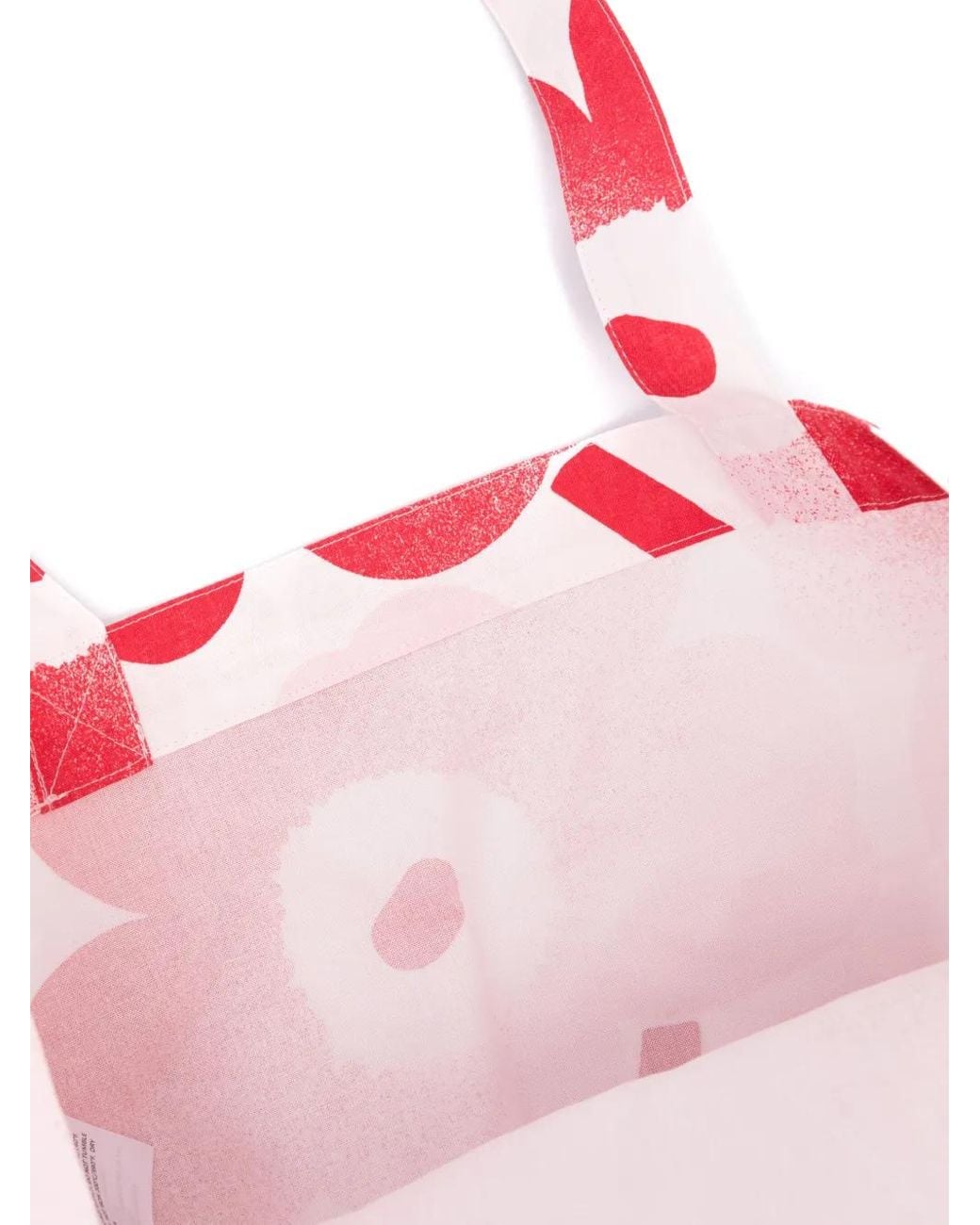 Marimekko Pink Unikko Häivähdys Tote Bag