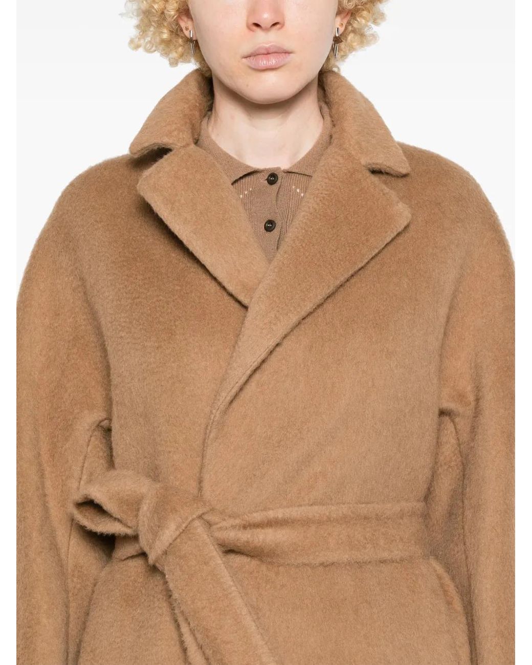 Herno Natural Belted Coat