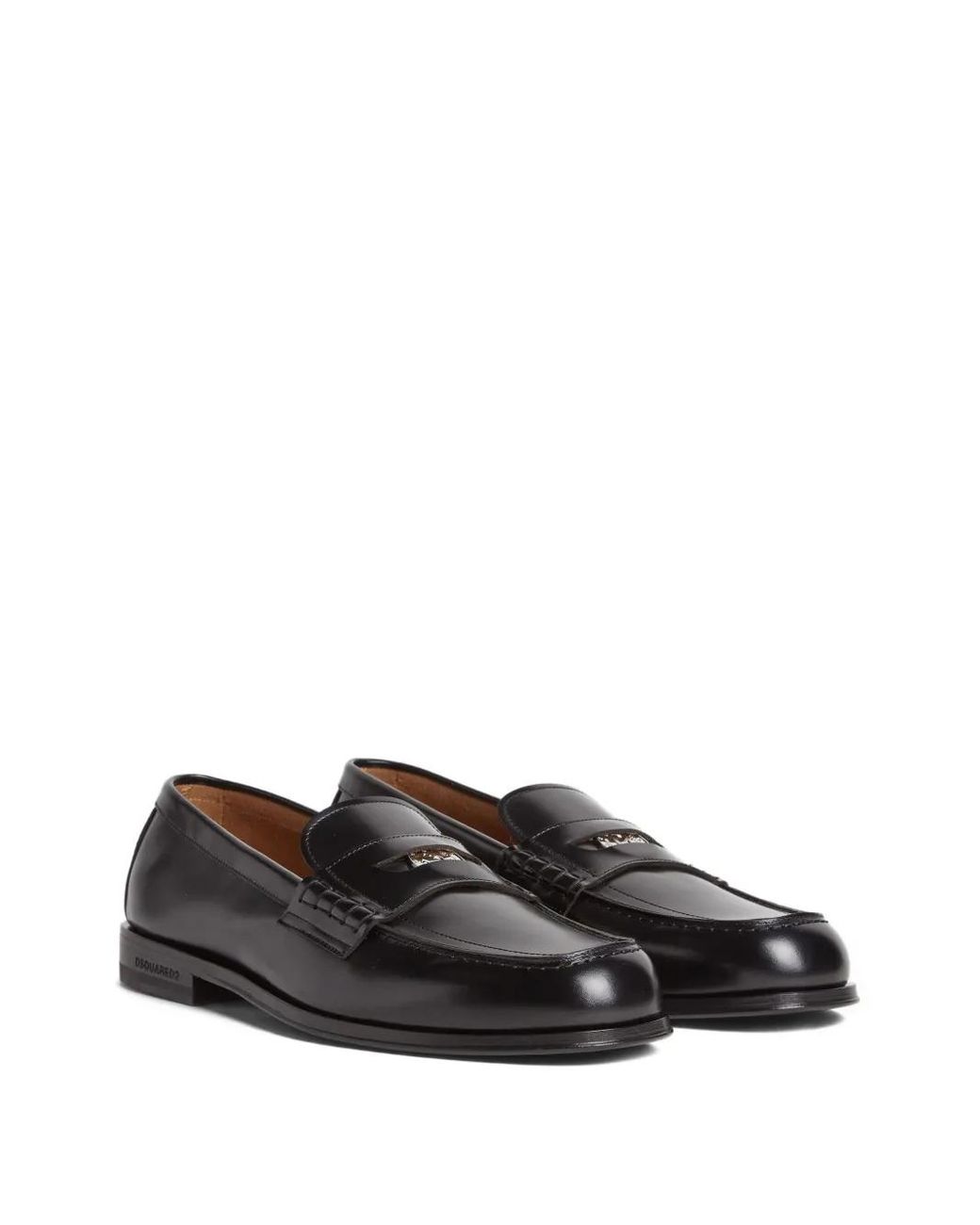 DSquared² Black Neoclassic Loafers for men