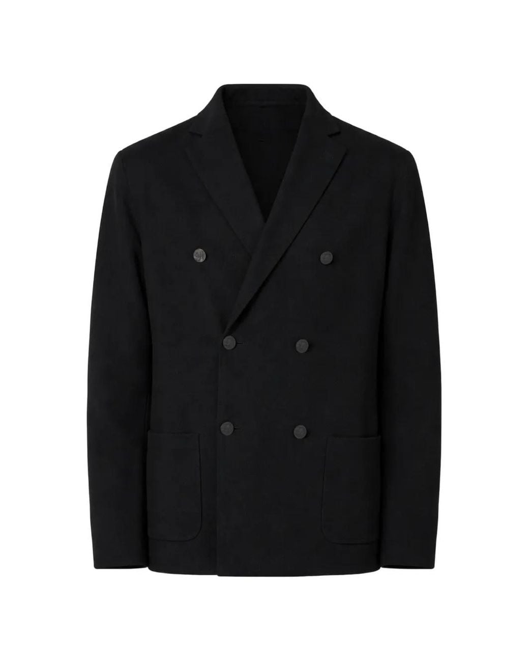 Drumohr Black Double-Breasted Blazer for men