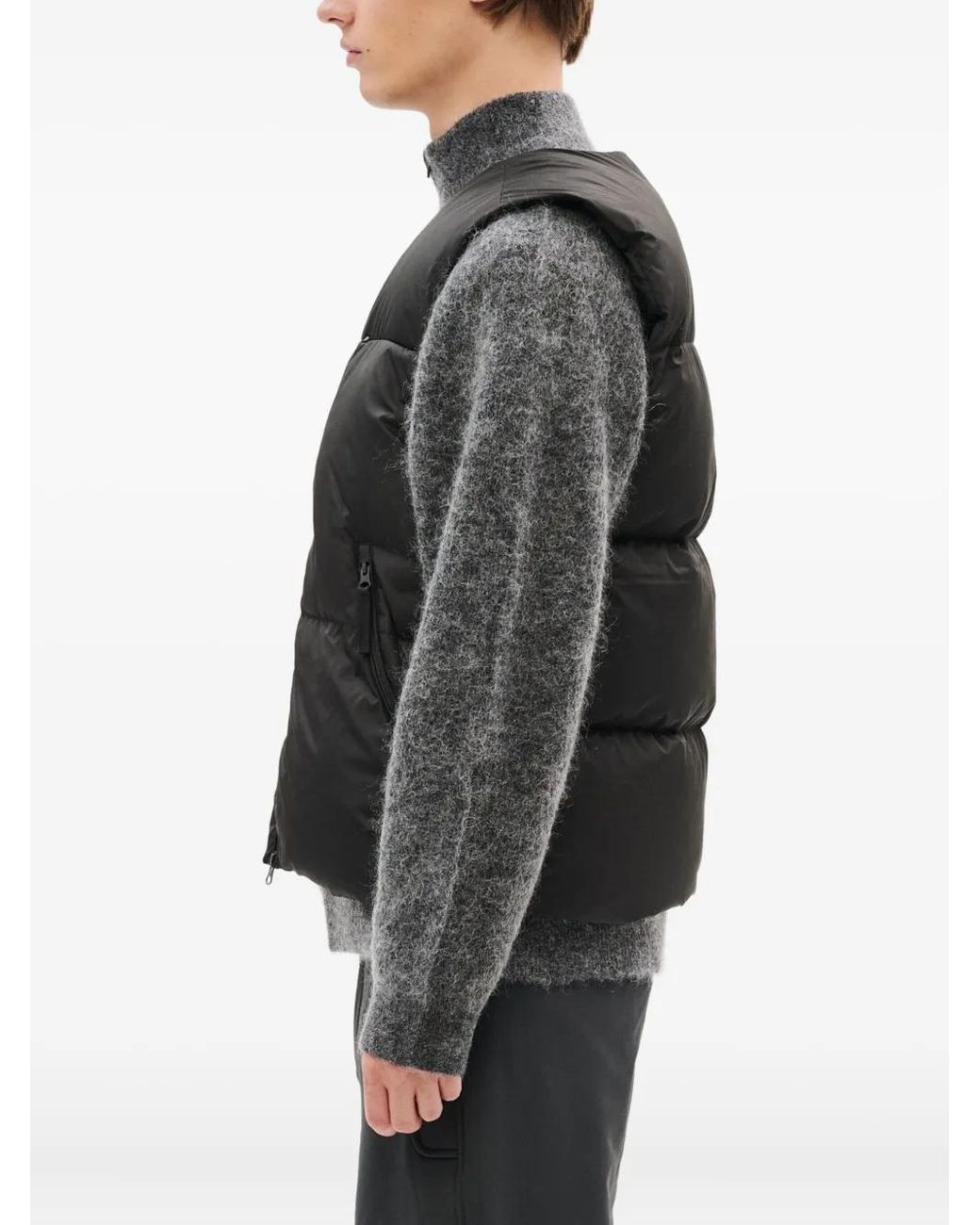 Hiking Patrol Black Element Quilted Gilet for men