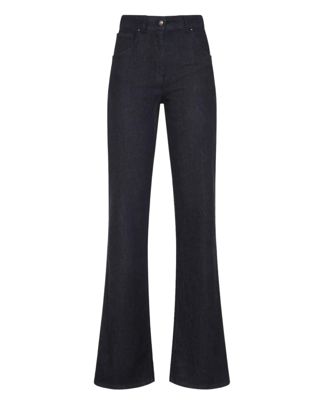Giorgio Armani Blue Five-Pocket Jeans
