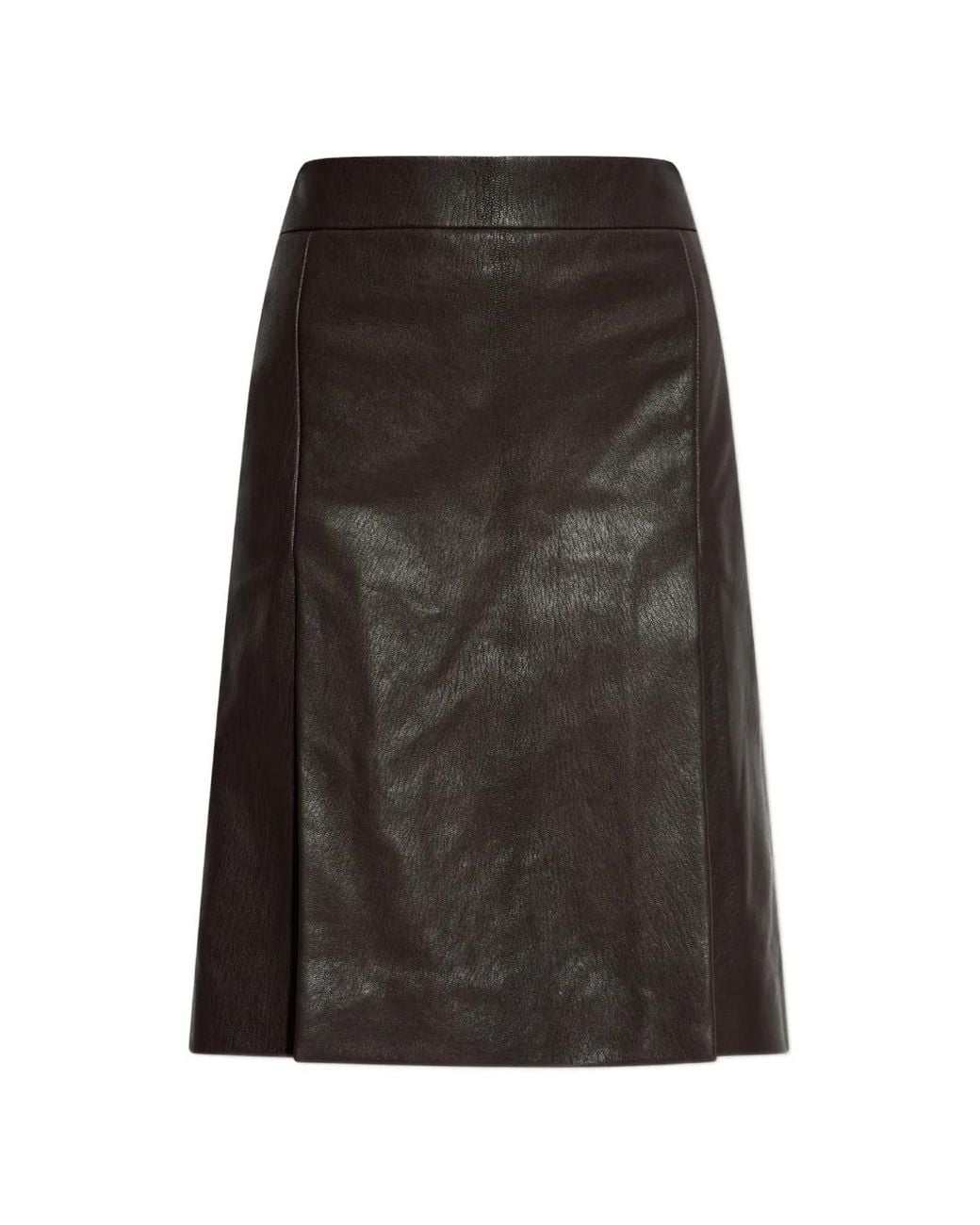 Ferragamo Leren Mini-Rok in het Black