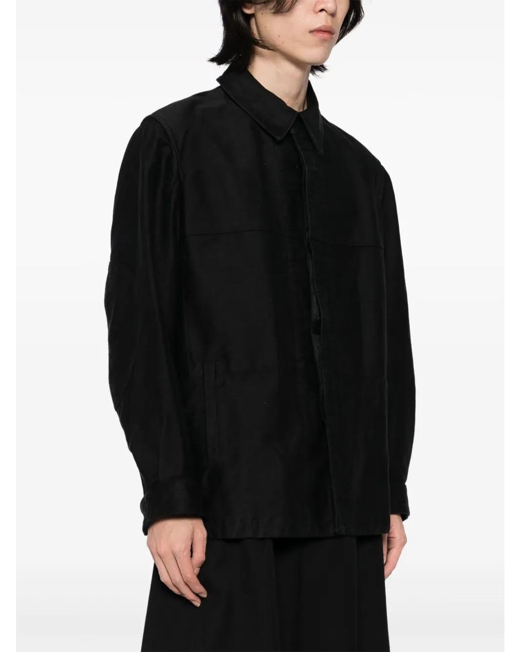 Casey Casey Black Moru Jacket for men