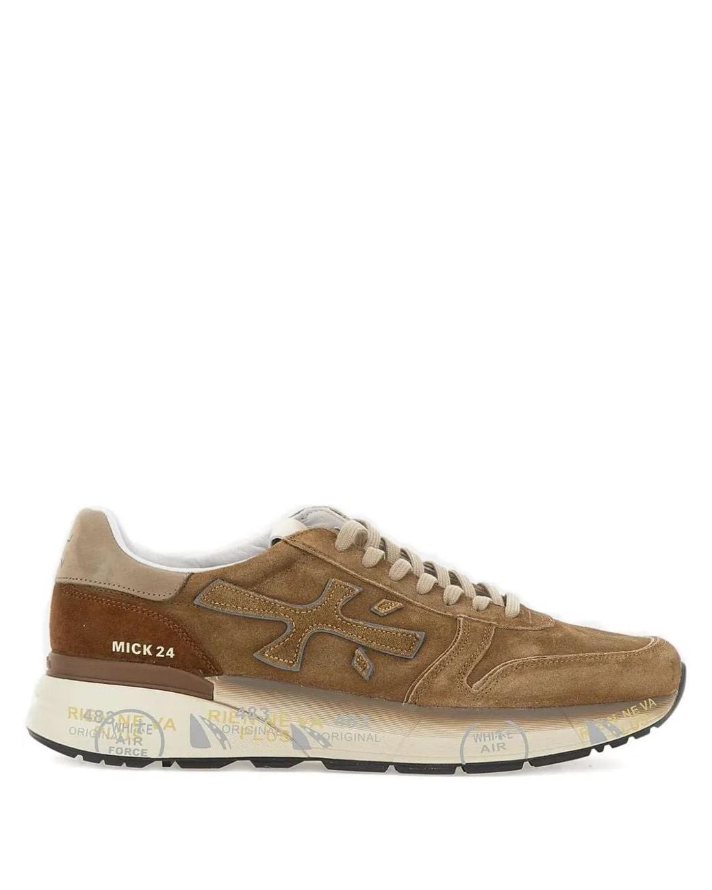 Premiata Brown Mick 7712 Sneakers for men