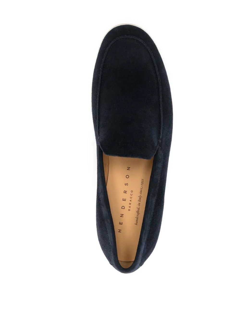 Henderson Blue Sirena Suede Boat Shoes for men