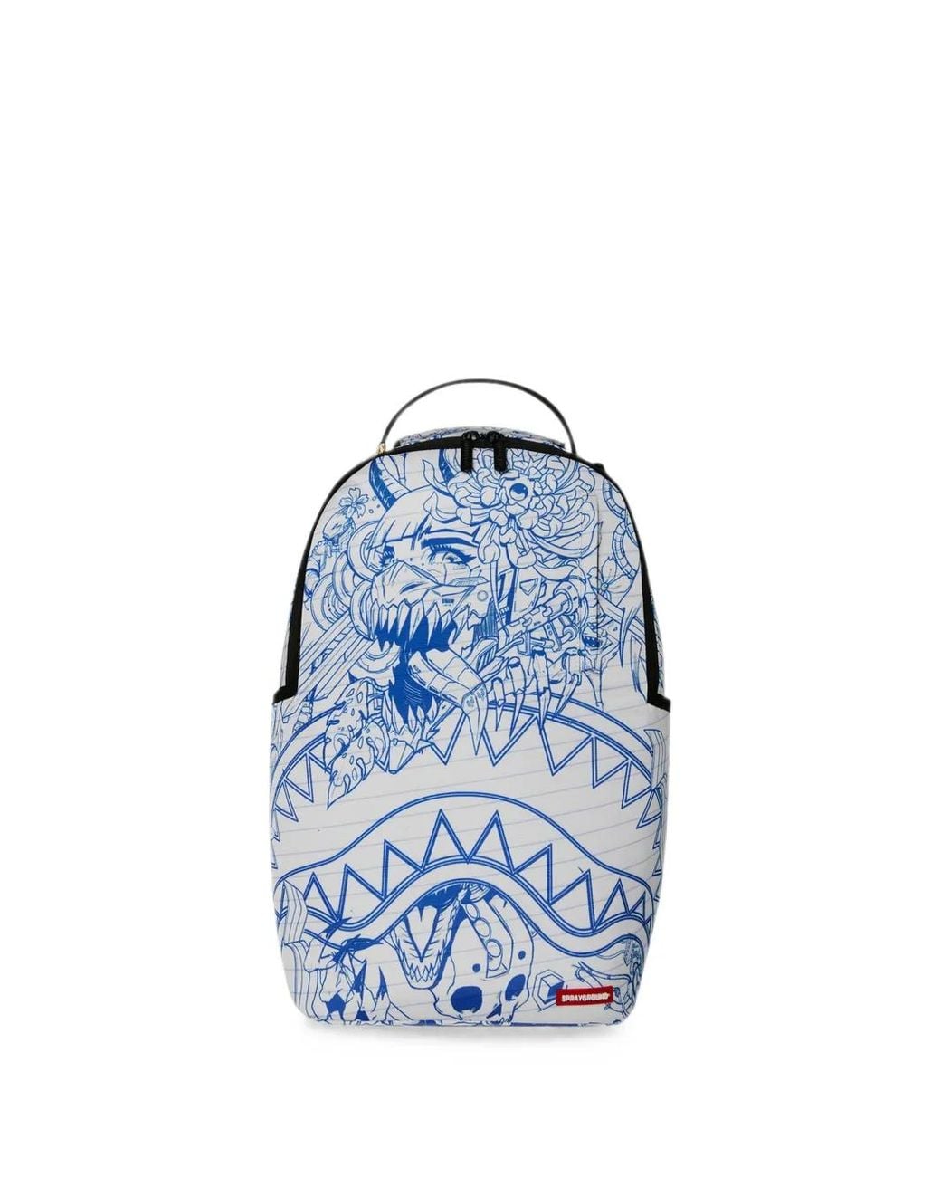 Sprayground Blue Sac À Dos Depth Off The Sketch for men