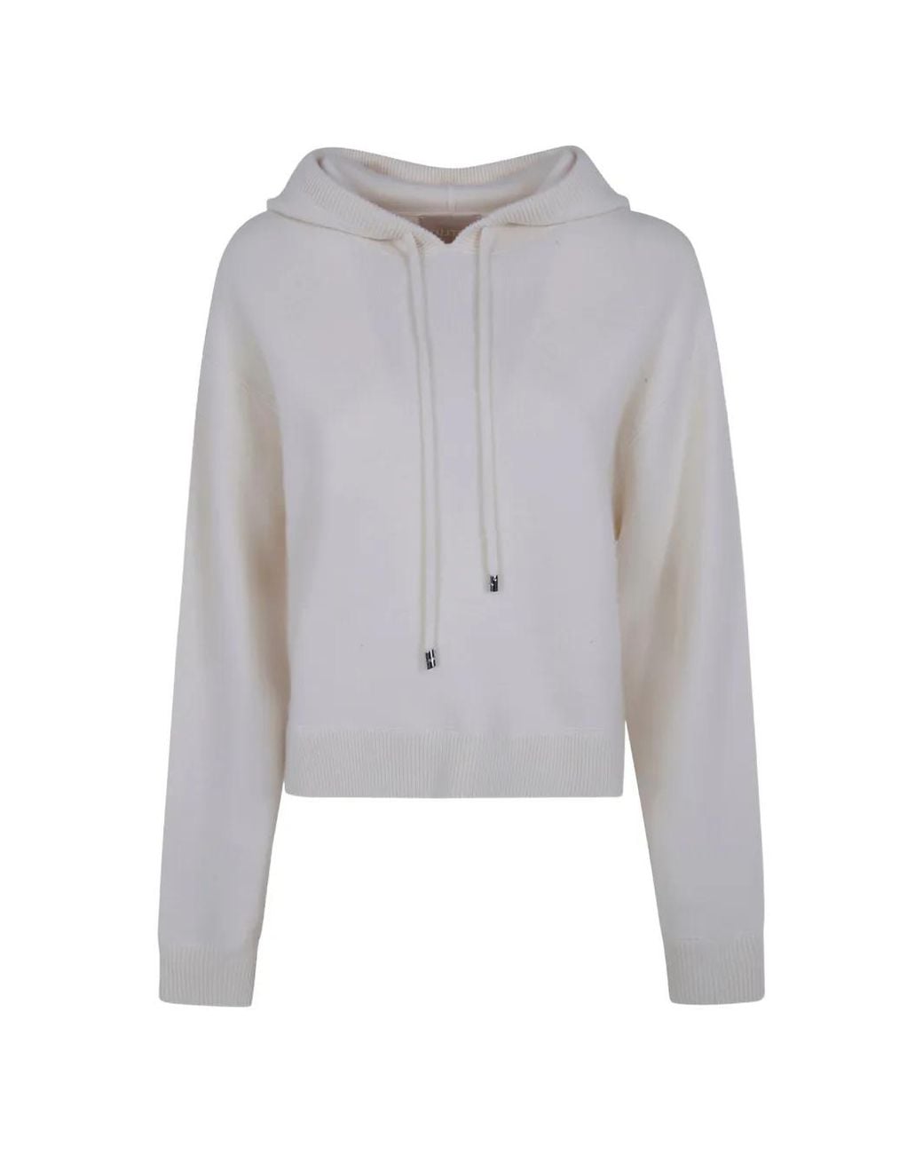 Kujten Gray Drawstring Cashmere Hoodie