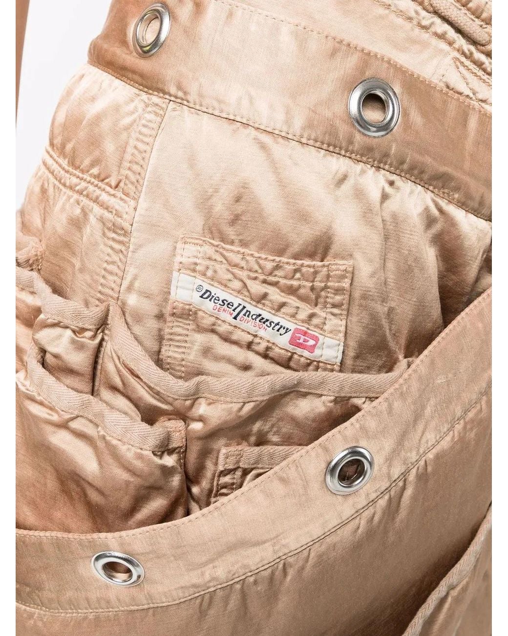 DIESEL Multicolor Asymmetric Drape Mini Skirt