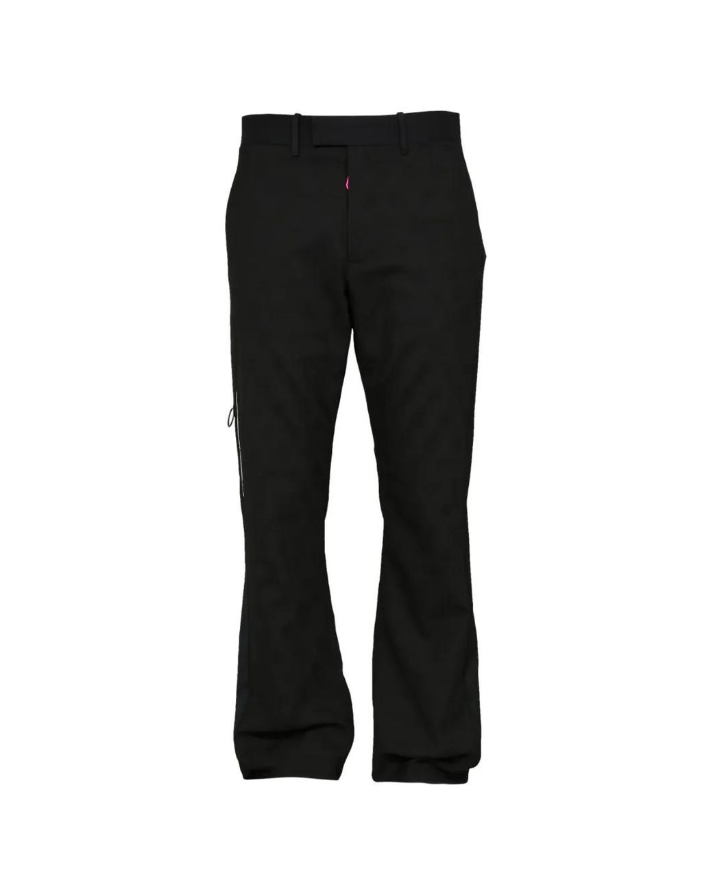 Off-White c/o Virgil Abloh Black Logo Tailored Trousers for men