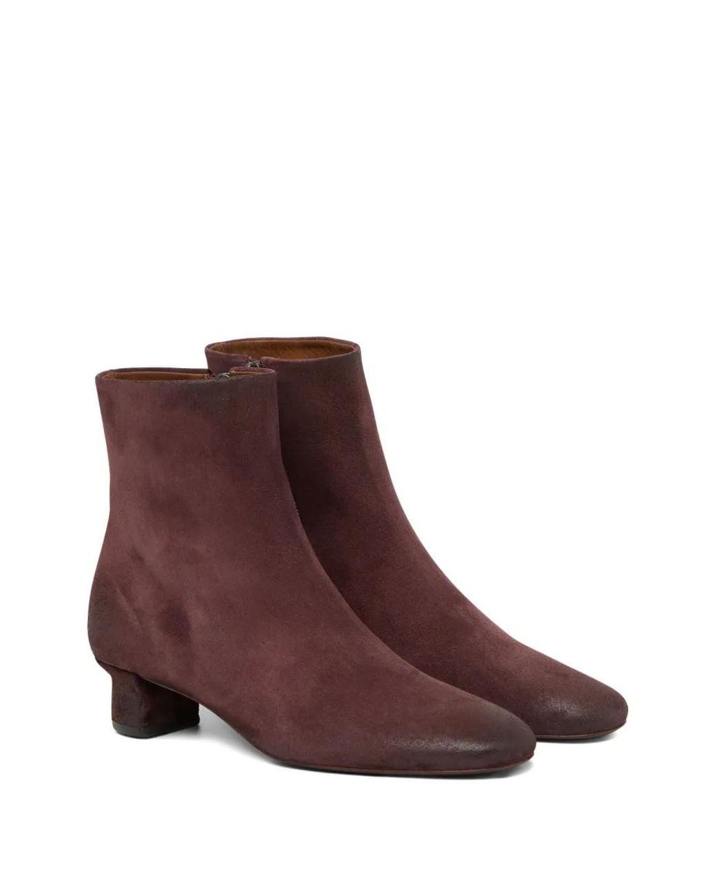 Marsèll Brown Suede Heeled Boots