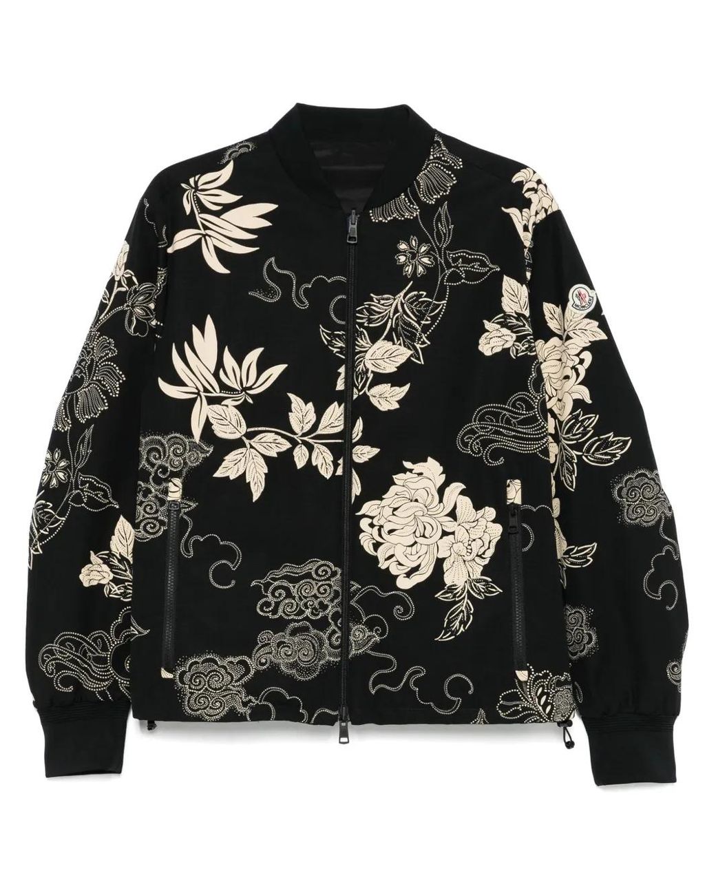 Bomber Vandea di Moncler in Black da Uomo
