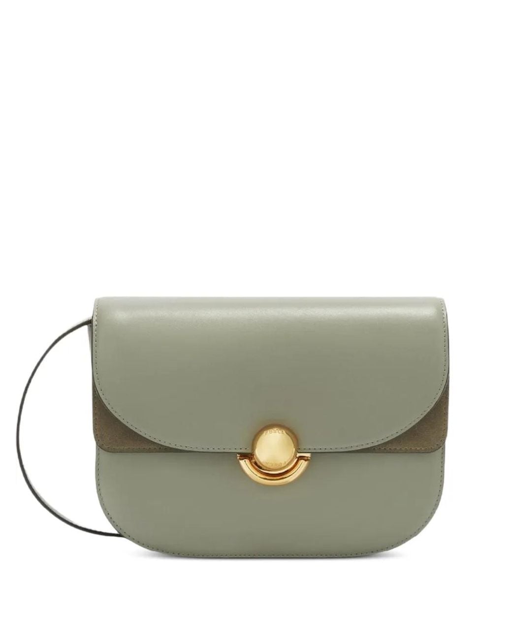 Furla Gray Small Sfera Shoulder Bag