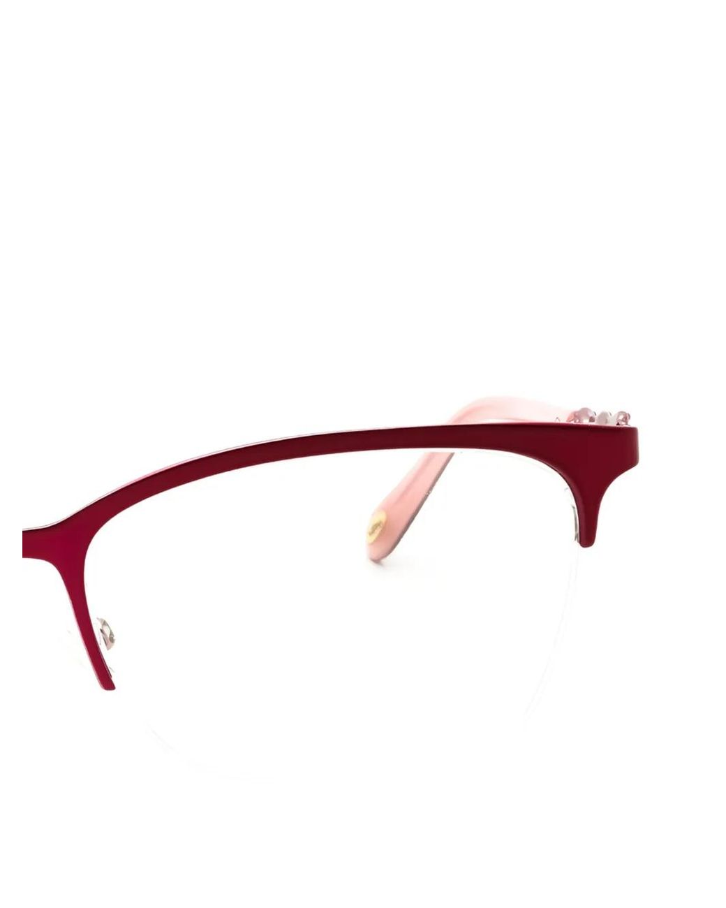 Emozioni White Rectangle-Frame Glasses