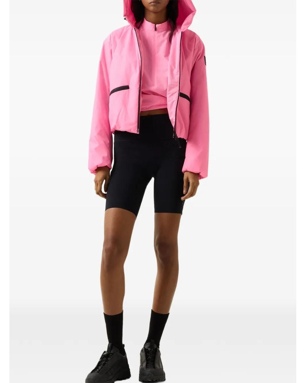 Bogner Fire + Ice Black Cammi Logo-Print Shorts