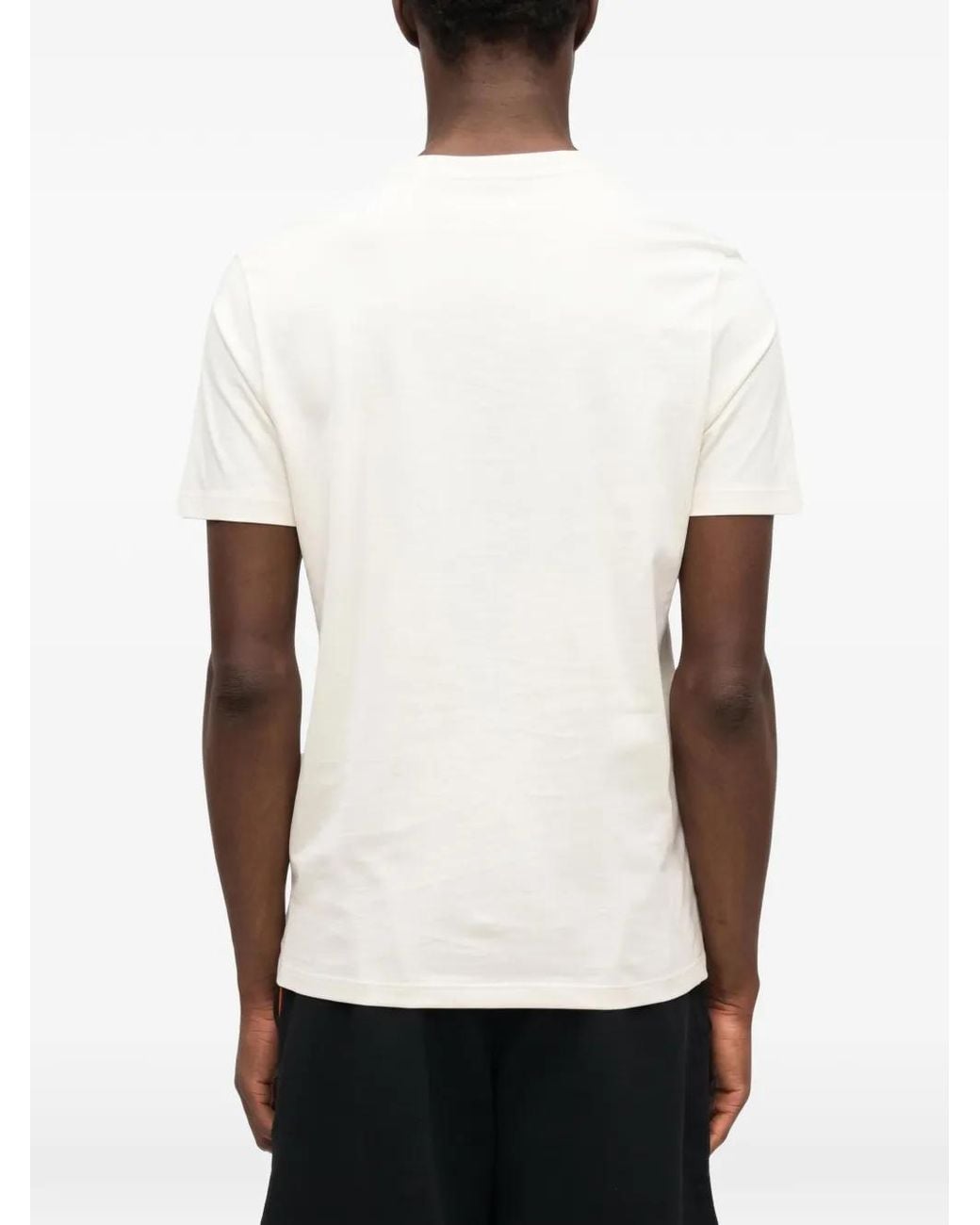 HUGO White X Racing Bulls Graphic-Print T-Shirt for men
