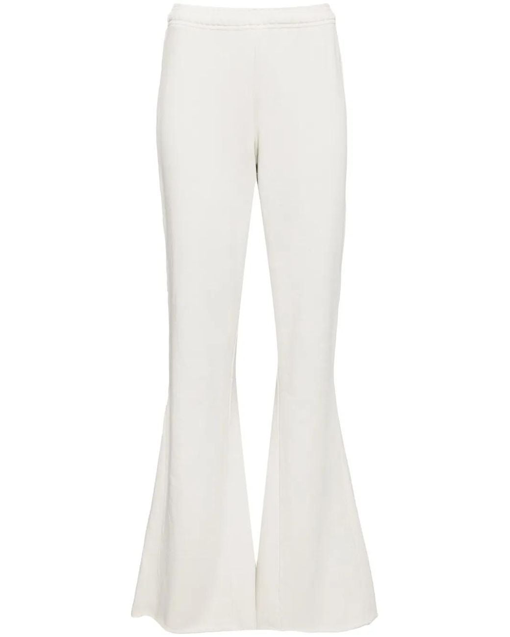 Entire studios Flared Broek in het White
