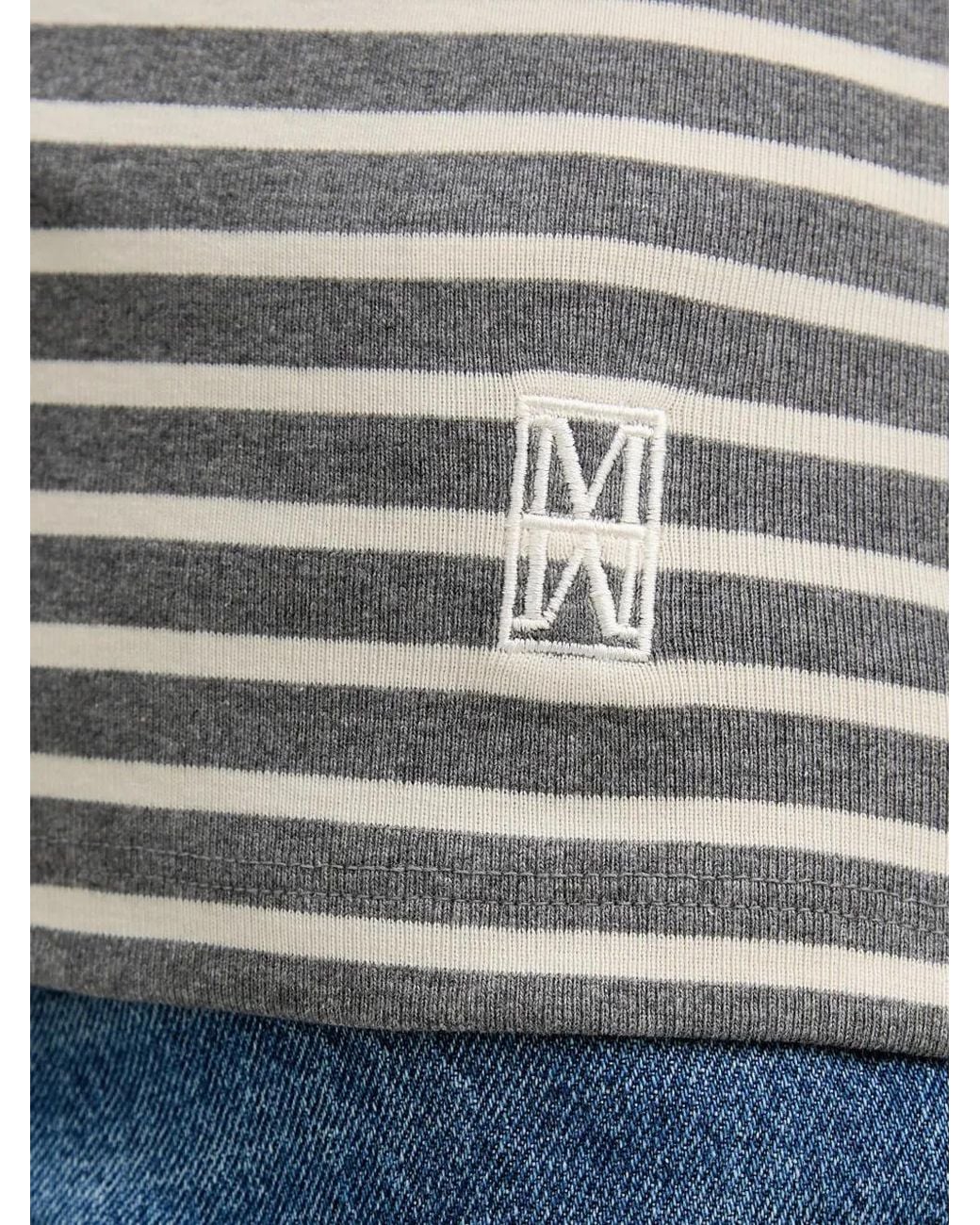 Marc O' Polo Blue Striped Long-Sleeve T-Shirt