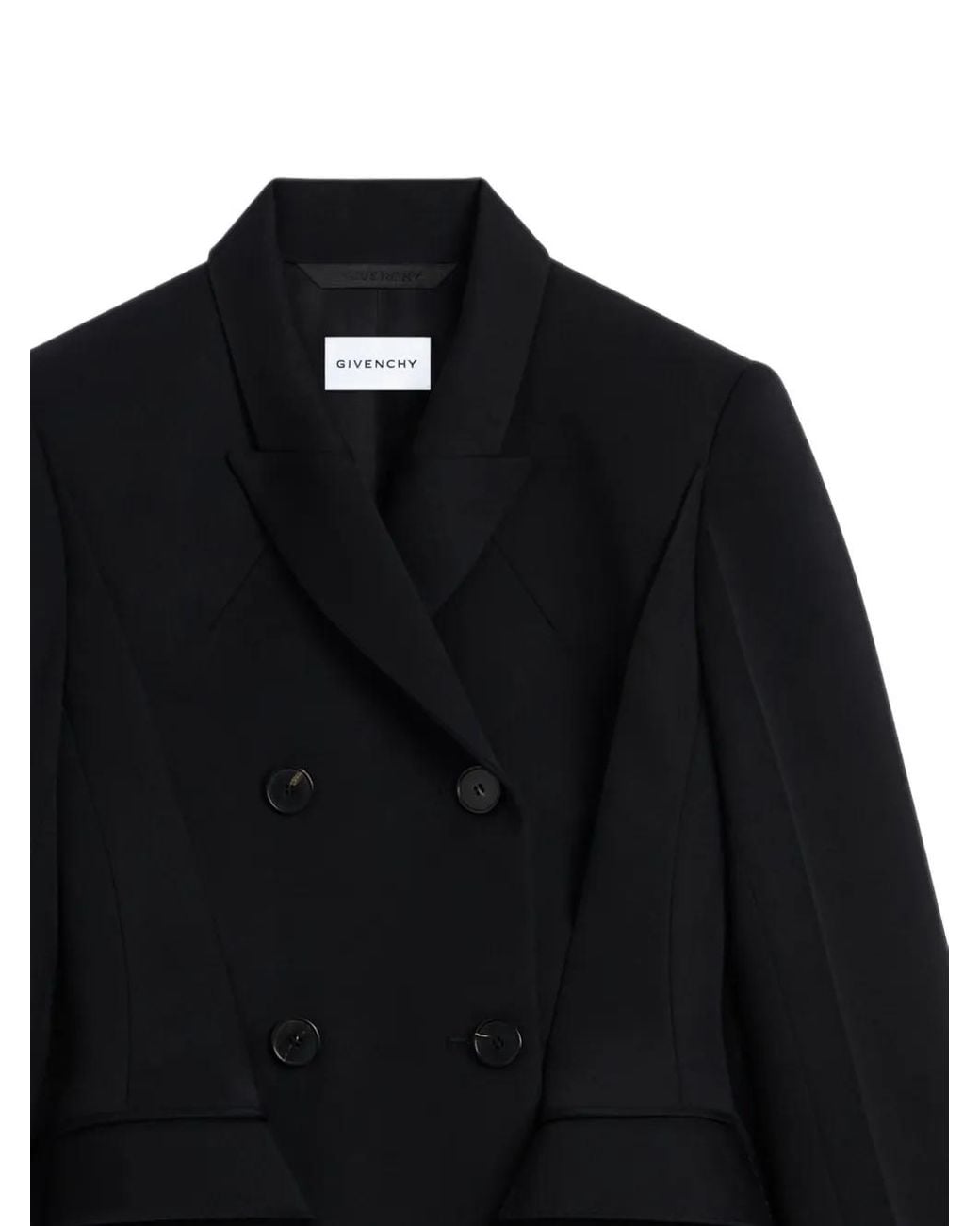 Givenchy Black Pinch Double-Breasted Jacket