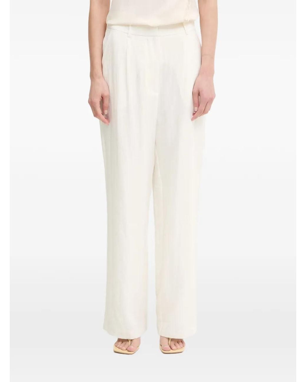 Munthe White Kosmila Tailored Trousers