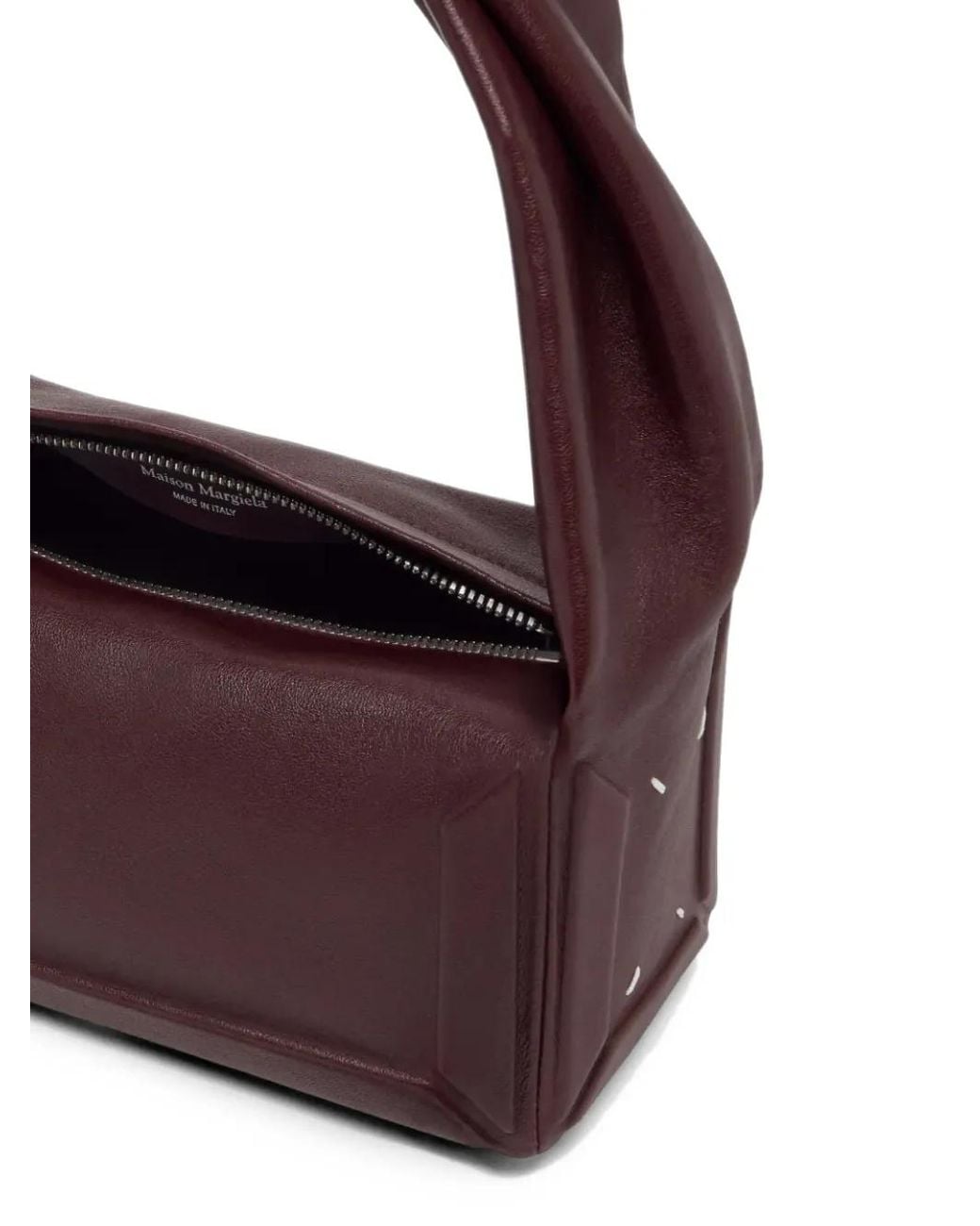 Maison Margiela Purple Box Bag East West Medium