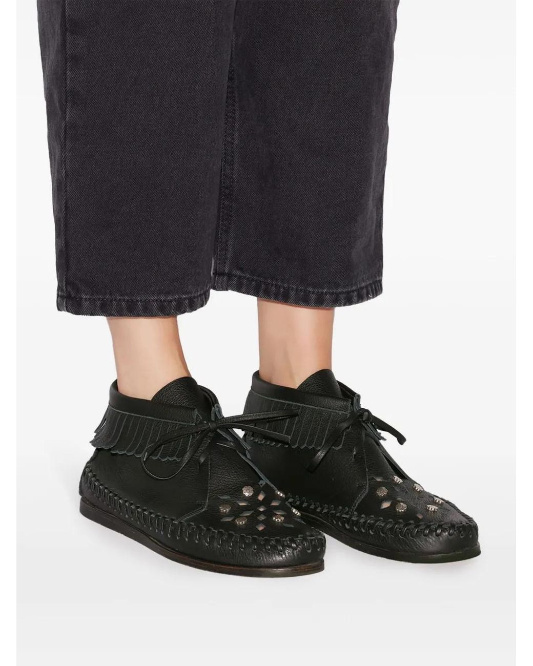 Isabel Marant Black Felsa Boots