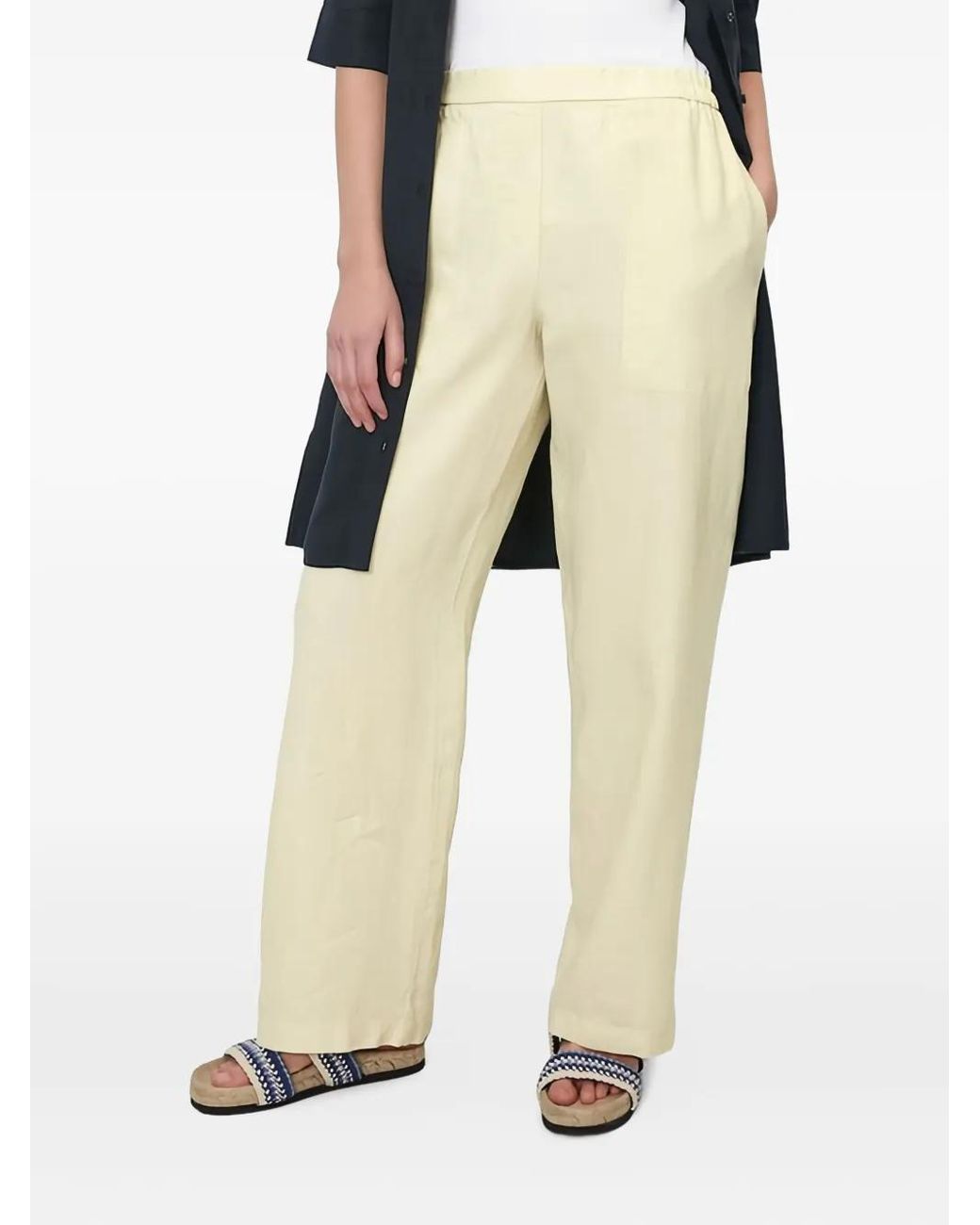 Marc O' Polo Natural Elasticated Trousers