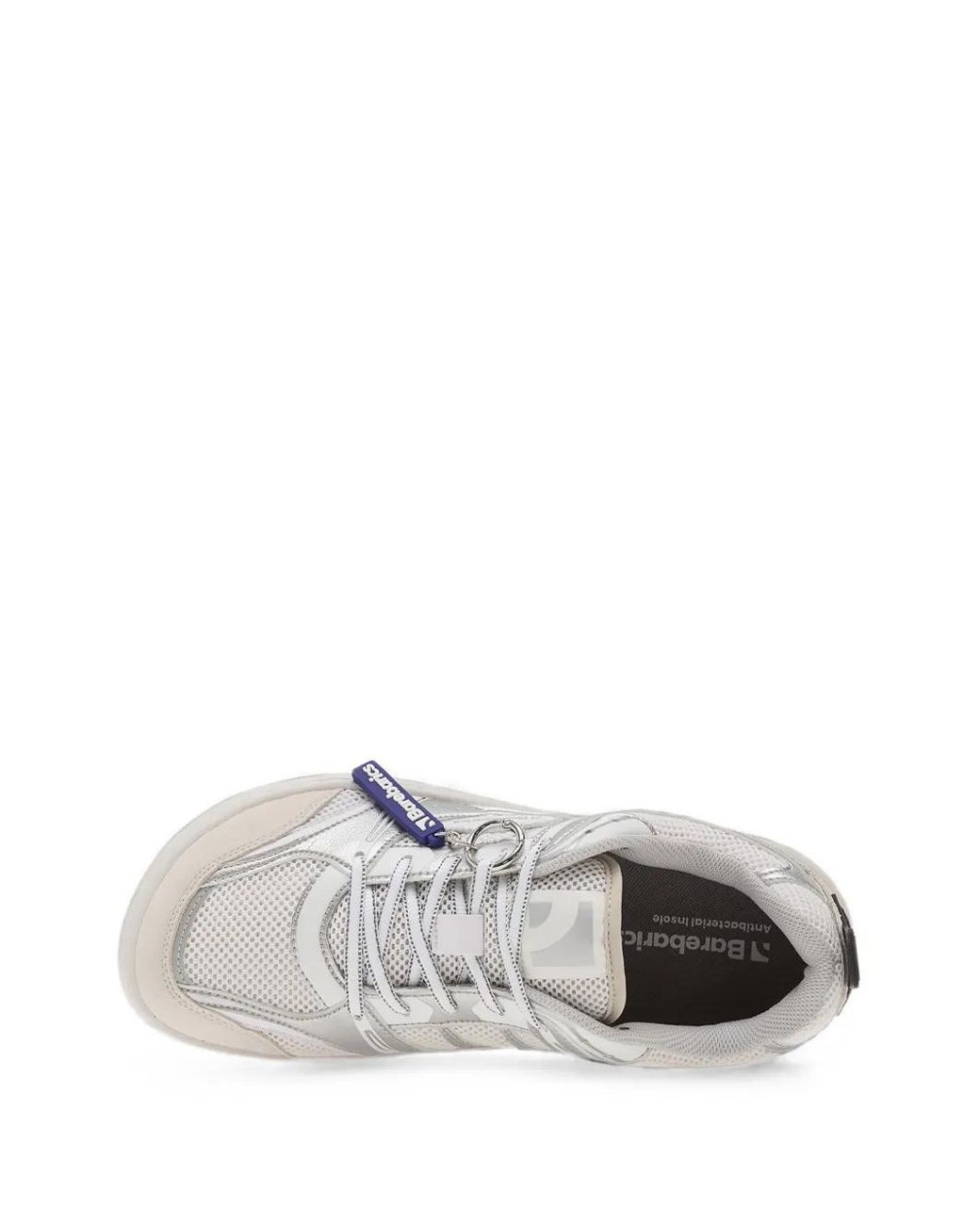 Sneakers Dropsta Con Inserti di Barebarics in White